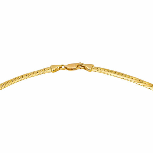 Collier Collier maille anglaise en or jaune 58 Facettes 5674484CN