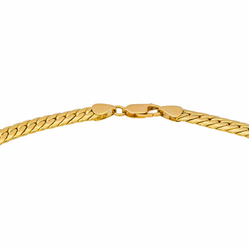 Collier Collier maille anglaise en or jaune 58 Facettes 5675486CN