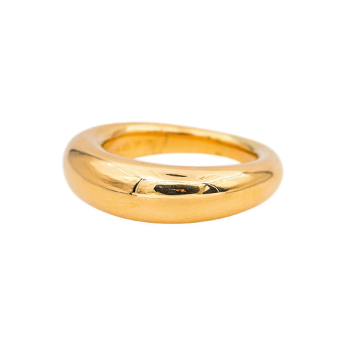 Bague 58 Chaumet L'Anneau - Bague jonc en or jaune 58 Facettes 5655011CN