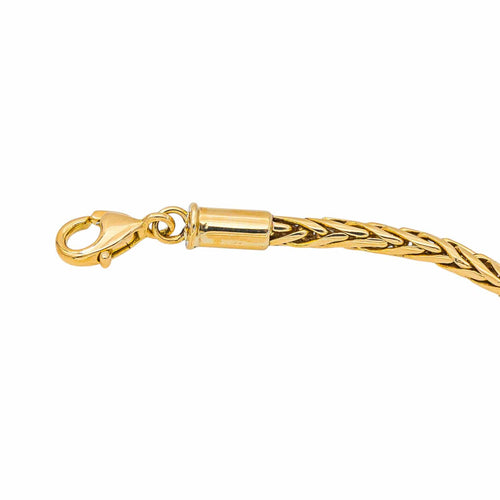 Collier Collier maille palmier en or jaune 58 Facettes 5690778CN