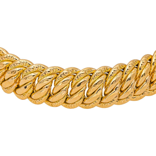 Bracelet Bracelet maille américaine en or jaune 58 Facettes 5705074CN