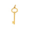Pendentif Tiffany & Co - Pendentif Clé en or jaune 58 Facettes 5742084CN