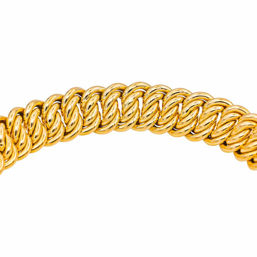 Bracelet Bracelet maille américaine en or jaune 58 Facettes 5079718CN