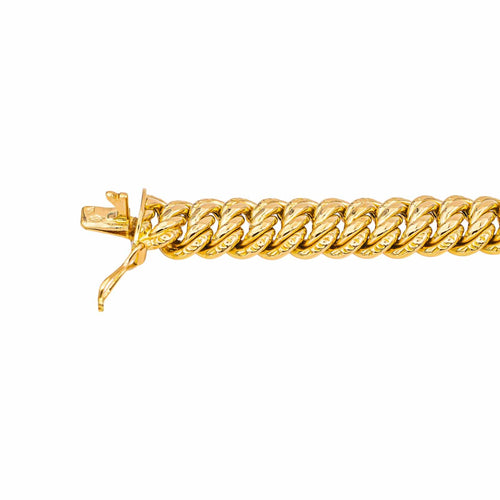 Bracelet Bracelet maille américaine en or jaune 58 Facettes 5079718CN