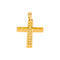 Pendentif Pendentif croix en or jaune 58 Facettes 5202393CN