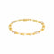 Bracelet Bracelet maille gourmette en or jaune et diamants 58 Facettes 5202403CN