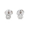 Boucles d'oreilles Boucles d'oreilles puces en or blanc et diamants 58 Facettes 5237335CN