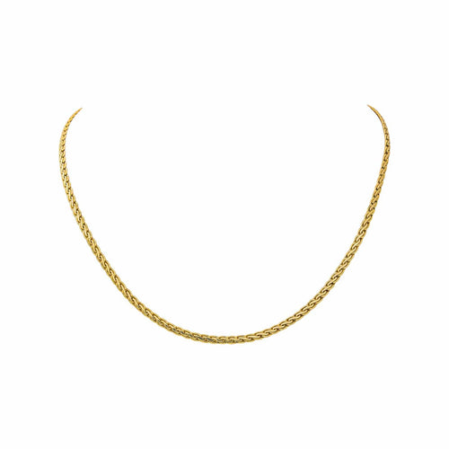 Collier Collier maille tressée en or jaune 58 Facettes 5759504CN