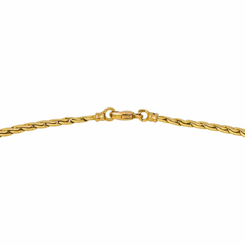 Collier Collier maille tressée en or jaune 58 Facettes 5759504CN