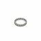 Bague 53 Alliance américaine - Bague en or gris et diamants 58 Facettes REF2515-282