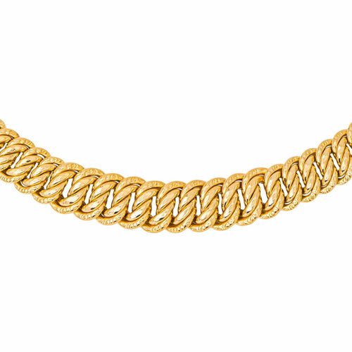 Collier Collier maille américaine en or jaune 58 Facettes 5741953CN