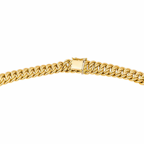 Collier Collier maille américaine en or jaune 58 Facettes 5741953CN
