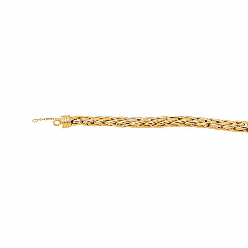 Collier Collier maille palmier en or jaune 58 Facettes 5753287CN