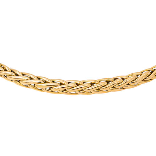 Collier Collier maille palmier en or jaune 58 Facettes 5753287CN