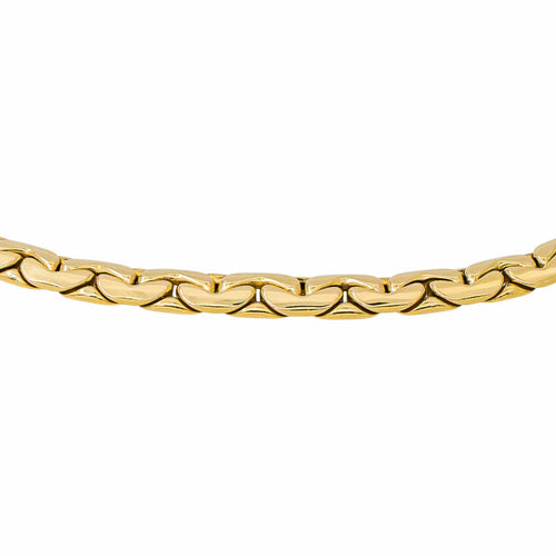 Collier Collier maille haricot en or jaune 58 Facettes 5727617CN