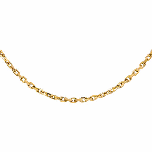 Collier Collier maille forçat en or jaune 58 Facettes 5751861CN