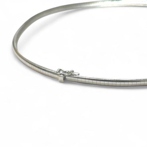 Collier Collier diamant - Maille Oméga en chute 58 Facettes REF2532-300