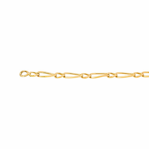 Bracelet Bracelet maille Figaro en or jaune 58 Facettes 5753212CN