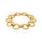 Bracelet Bracelet maille jaseron en or jaune 58 Facettes 5752796CN