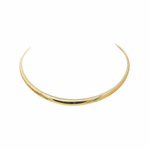 Collier Collier maille Oméga en or jaune 58 Facettes 5714254CN