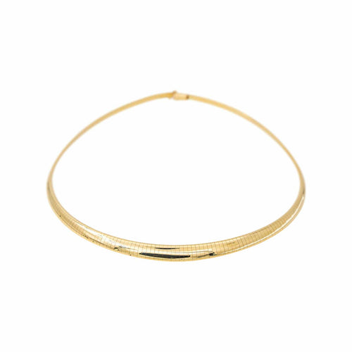 Collier Collier maille Oméga en or jaune 58 Facettes 5714254CN