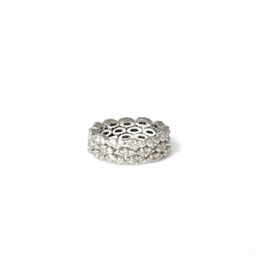 Bague 55 Mauboussin - Bague Je le veux en or gris diamants 58 Facettes REF2525-293