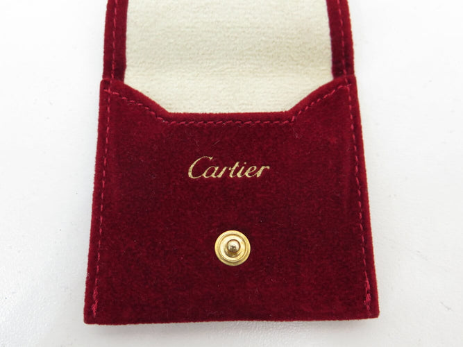 Boutons de manchette Cartier Décors Ressorts - Boutons de manchette en or rose et onyx 58 Facettes 274667