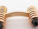 Boutons de manchette Cartier Décors Ressorts - Boutons de manchette en or rose et onyx 58 Facettes 274667