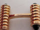 Boutons de manchette Cartier Décors Ressorts - Boutons de manchette en or rose et onyx 58 Facettes 274667