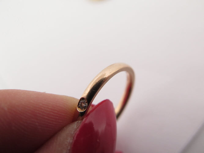 Bague 54 Pomellato Lucciole - Set de 5 bagues en or 18K et diamants 58 Facettes 275527