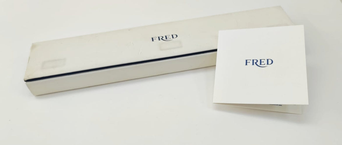 Bracelet FRED Force 10 - Bracelet en or blanc et acier 58 Facettes DV-FRED.F10