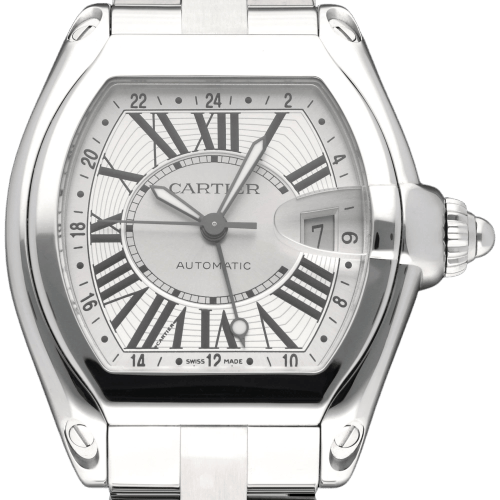 Cartier - Montre Roadster GMT W62032X6 en acier