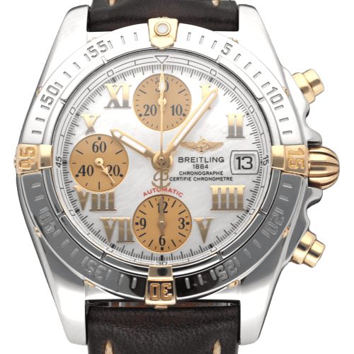 Breitling - Montre Chrono Cockpit B13358 en or et acier