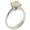 Bague 57 Bague solitaire en or blanc et diamant taille brillant 1,91 ct 58 Facettes G3977