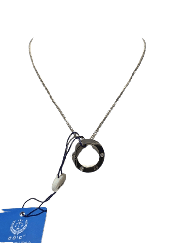 Pendentif Cartier Love - Pendentif en or rose et diamants 58 Facettes jnci120