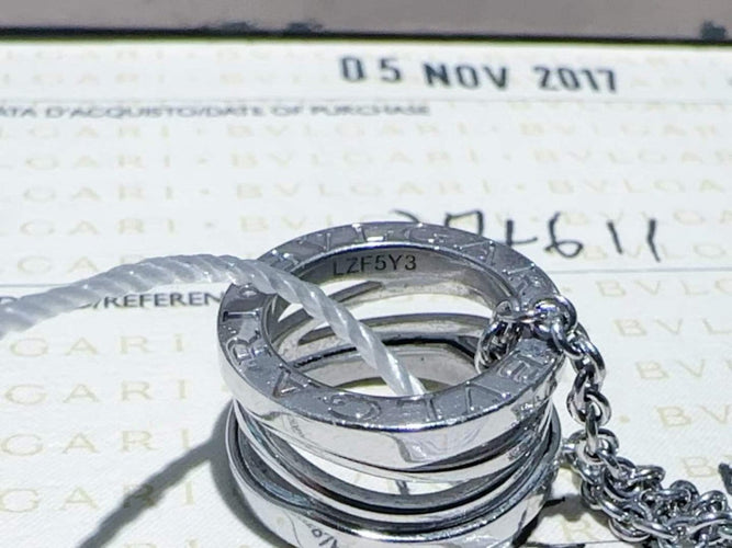 Collier Bvlgari - Collier en or blanc 58 Facettes jnci122