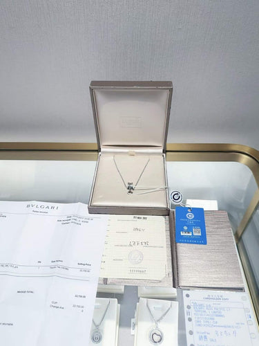 Collier Bvlgari - Collier en or blanc 58 Facettes jnci122