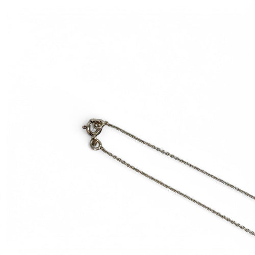 Collier Collier négligé - Collier en or gris et or jaune 18K, diamants et rubis 58 Facettes REF24087-250