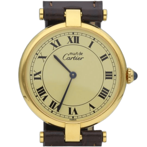 Montre Cartier Must de Cartier - Montre vermeil 58 Facettes MT47104