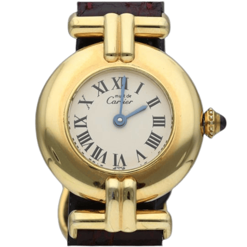 Montre Cartier Colisée Vermeil - Montre femme en plaqué or 58 Facettes MT47112