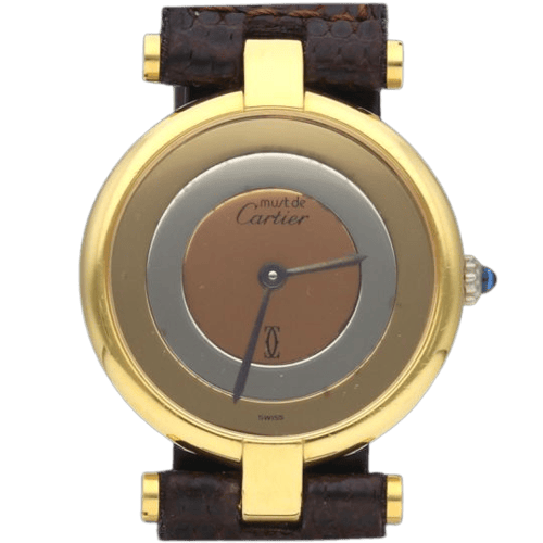 Montre Cartier Must de Cartier - Montre vermeil 58 Facettes MT47119