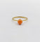 Bague 45.5 Bague antique en or 18k et corail 58 Facettes A07011
