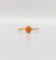 Bague 45.5 Bague antique en or 18k et corail 58 Facettes A07011