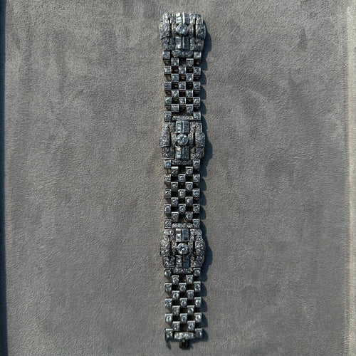 Bracelet Bracelet Art déco 15,30 ct 58 Facettes Bracelet