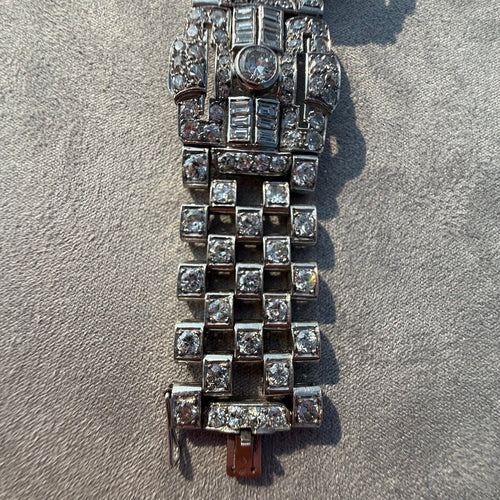 Bracelet Bracelet Art déco 15,30 ct 58 Facettes Bracelet