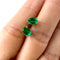 Boucles d'oreilles Single Tulip - Boucles d'oreilles en or 18K et émeraudes ovales 58 Facettes GER1047GN