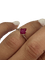 Rubis du Mozambique - Pierre trapèze 0,83 ct 58 Facettes GEM-03