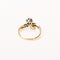Bague 52 Bague Toi & Moi ancienne en platine, or jaune, perle et saphir 58 Facettes LMB-366