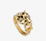 Bague 55 Cartier Panthère - Bague en or jaune, diamants et tsavorites 58 Facettes jnci123
