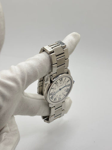 Montre Cartier Ronde Solo - Montre en acier 58 Facettes 2048